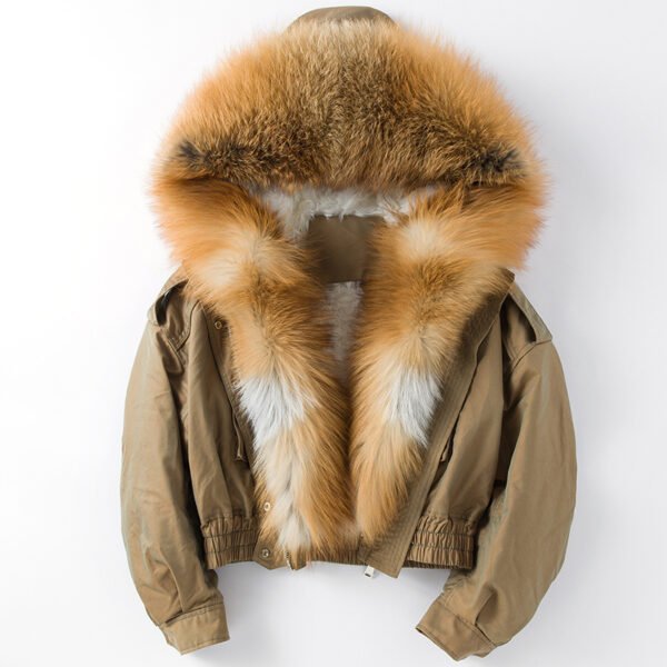 Detachable Lamb Wool Liner Pie For Women - Image 2